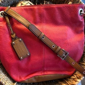 Tignanello Genuine Leather Shoulder Bag